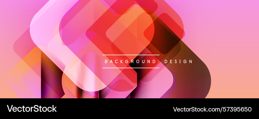 Abstract geometric pattern overlapping squares Abstract geometric pattern overlapping squares vector image
