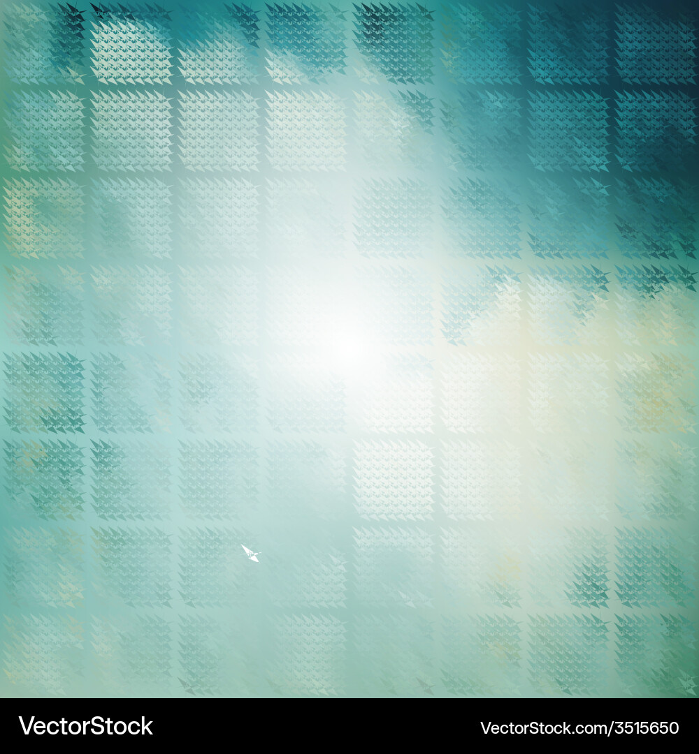 Abstract of green emerald pattern background Vector Image
