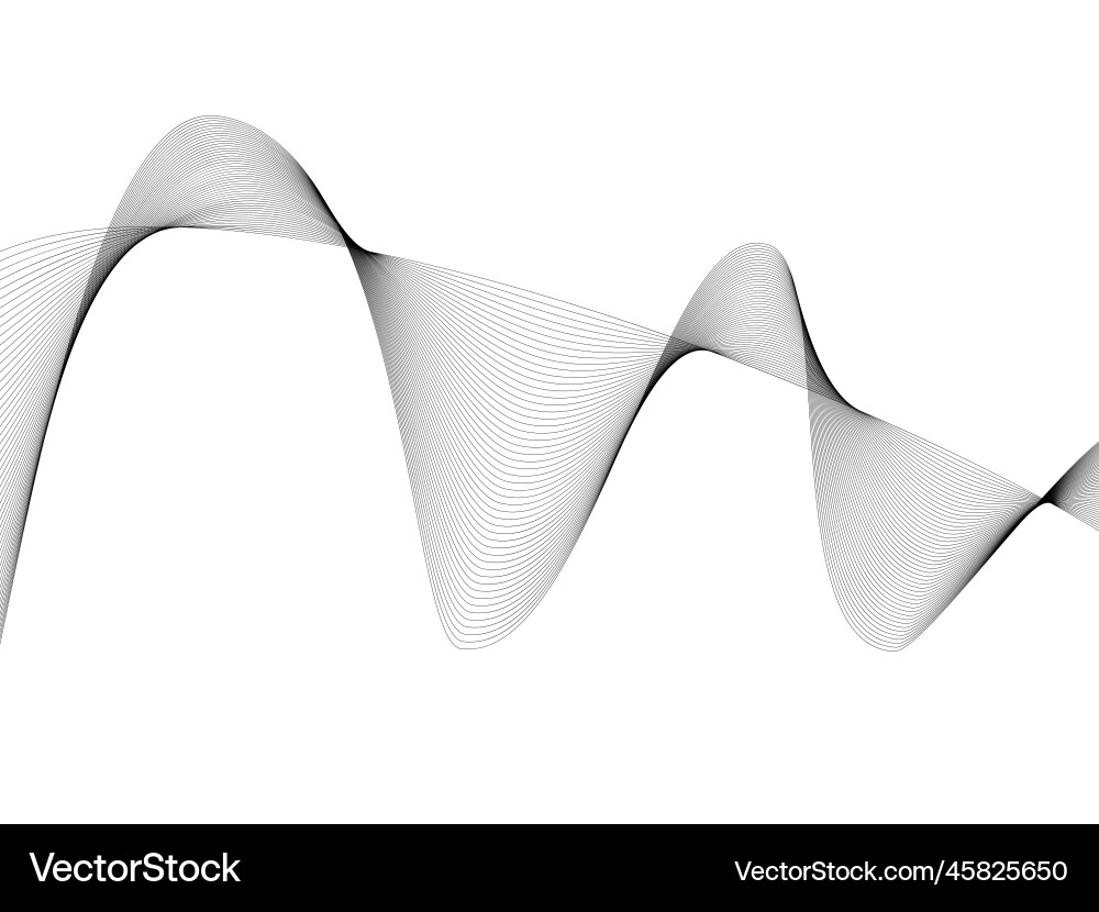 Abstract wave element for design digital Abstract wave element for design digital Vector Image