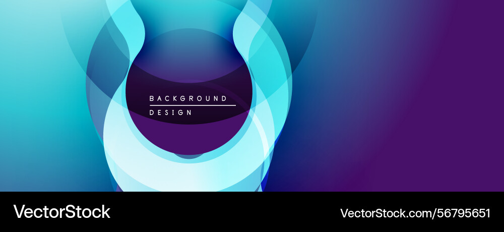 Abstract background features overlapping circles Abstract background features overlapping circles vector image
