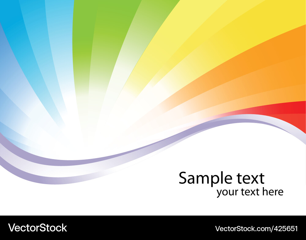 Dynamic Colorful Background Vector Image