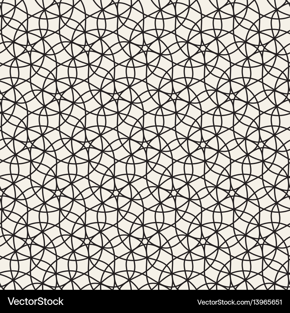 Geometric Grid Pattern Vector Image