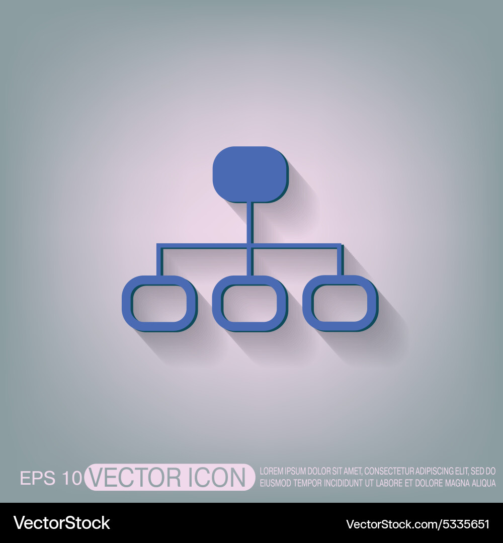 Server network Vector Image