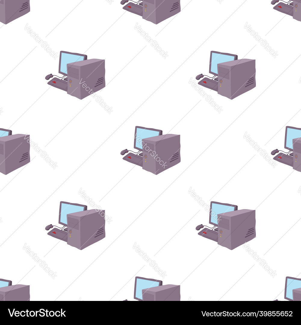 Computer pattern seamless Computer pattern seamless vector image