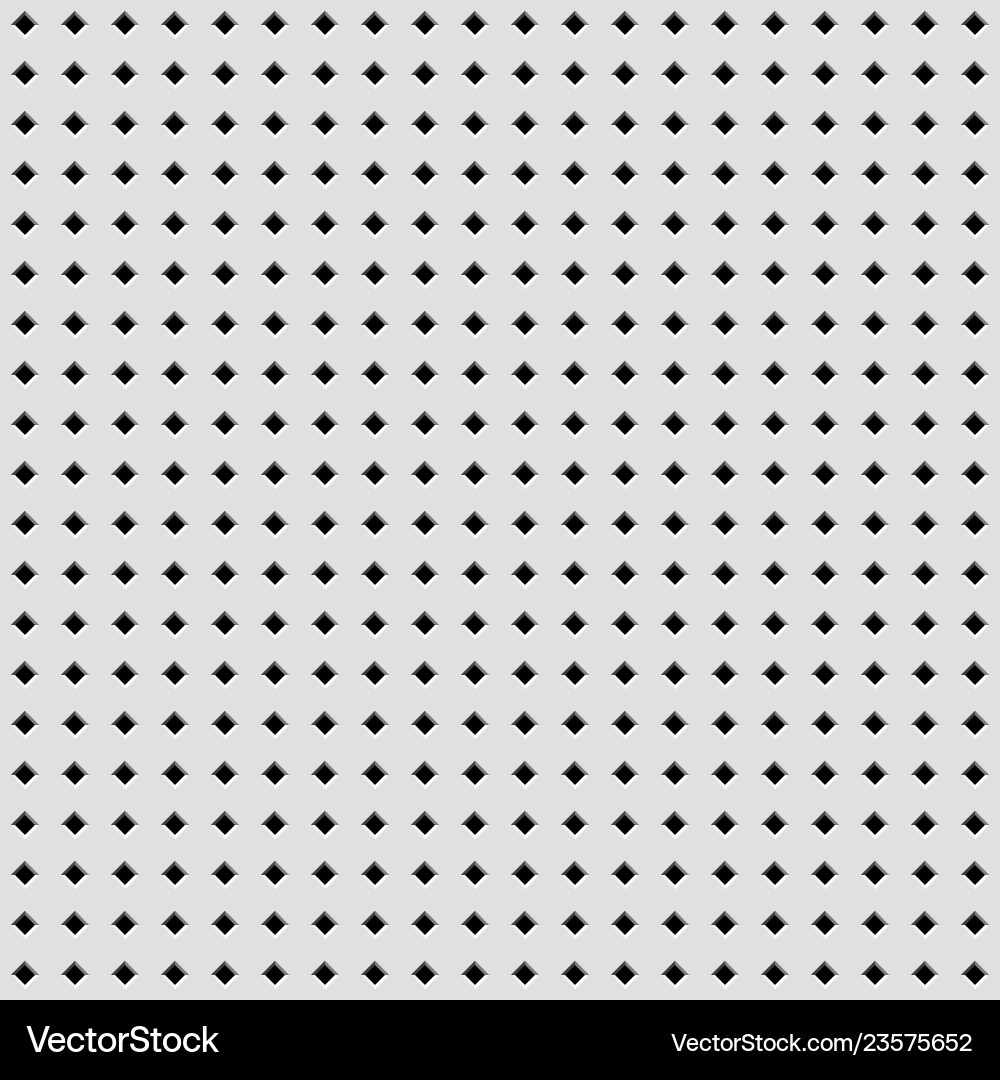 Perforated Square Grid Background Vector Image