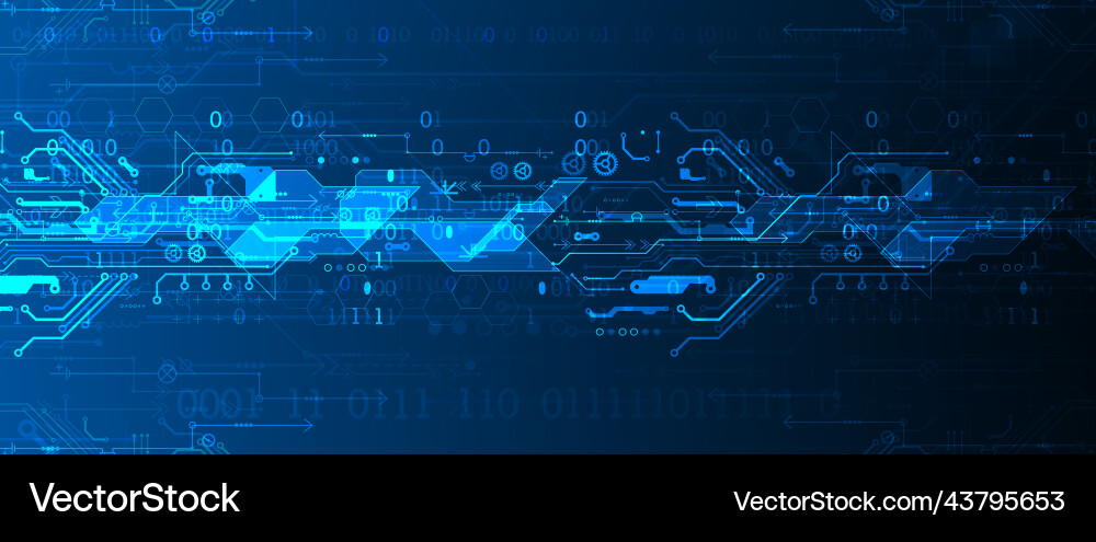 Abstract background on technological Abstract background on technological vector image
