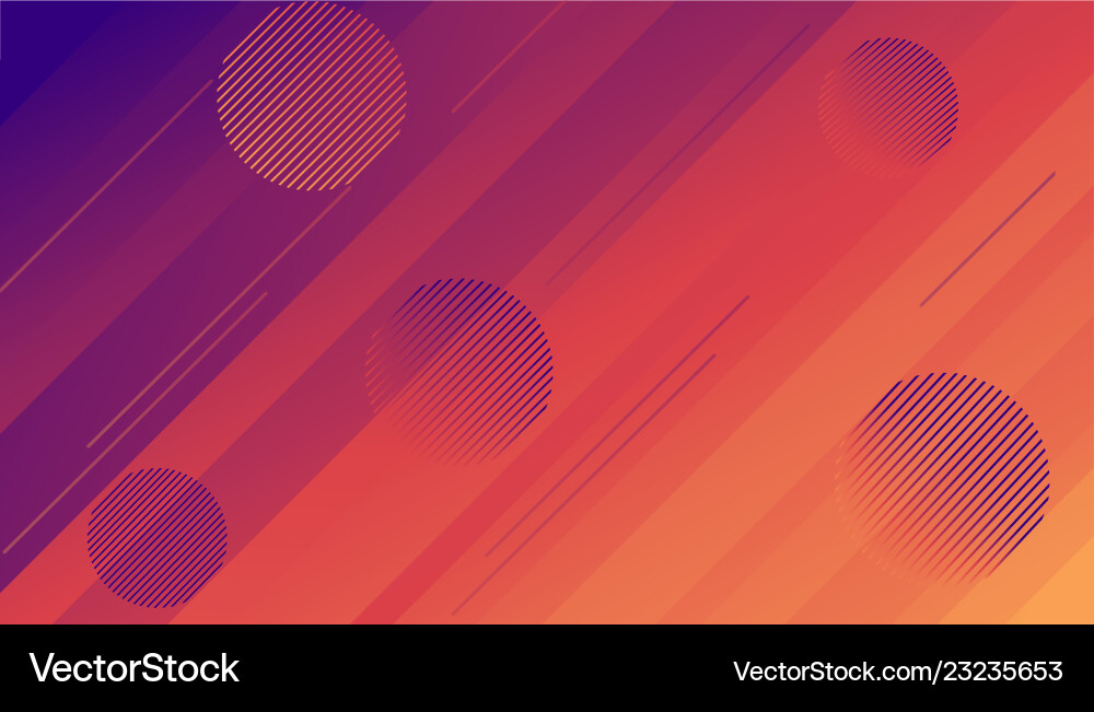 Colorful dynamic shapes composition on gradient Colorful dynamic shapes composition on gradient vector image