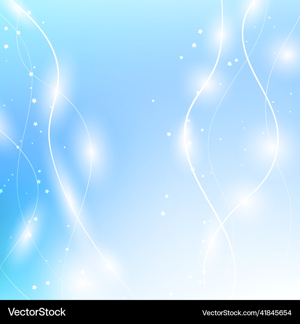 Abstract colorful background with light lines Vector Image