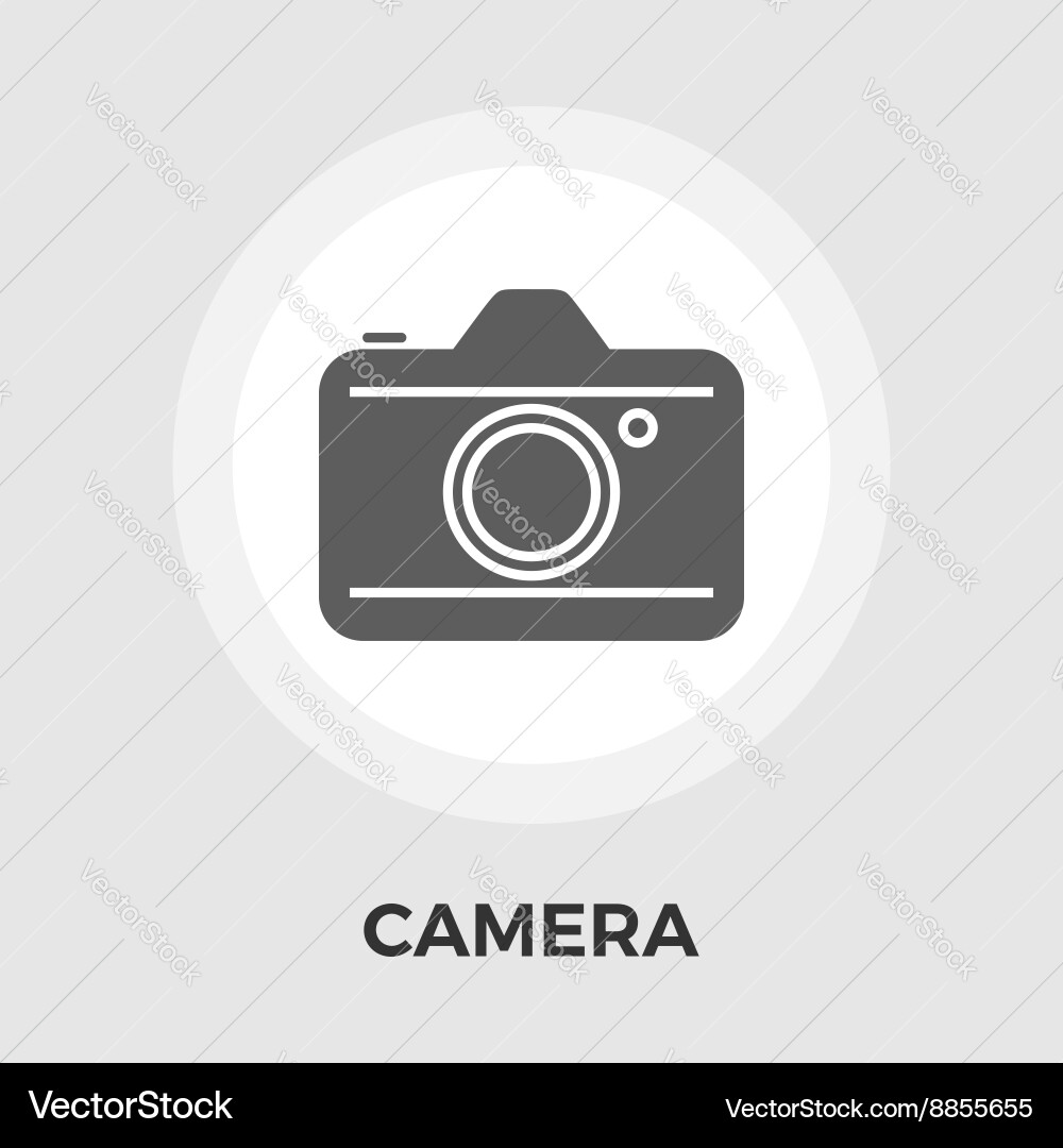 Camera line icon Vector Image