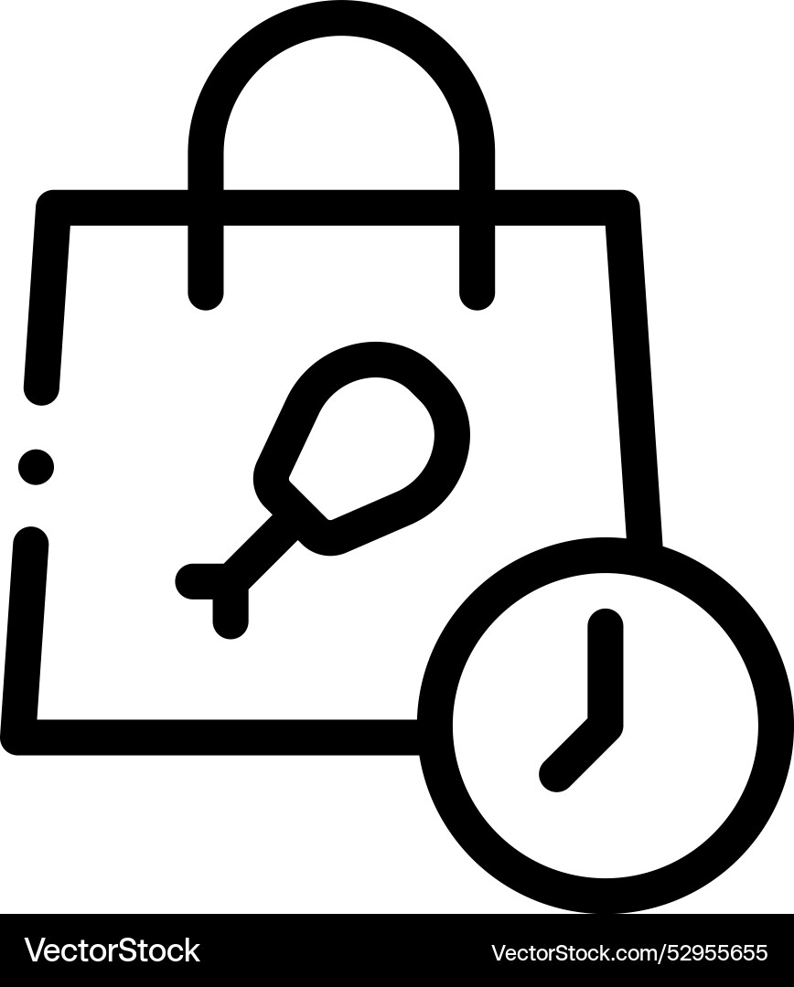 Delivery icon thin linear style design isolated Delivery icon thin linear style design isolated vector image