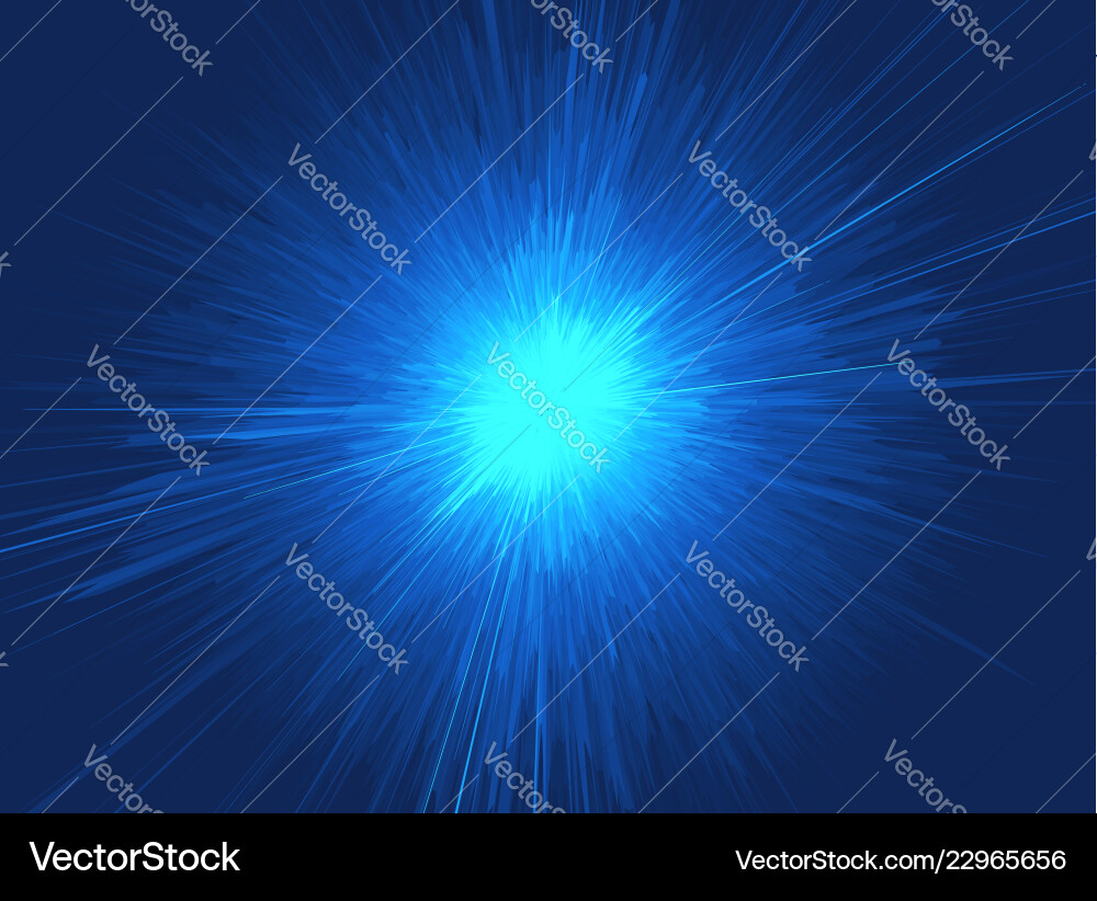 Dynamic Starburst Explosion Background Vector Image