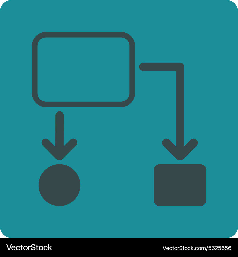 Scheme icon from commerce buttons overcolor set Vector Image