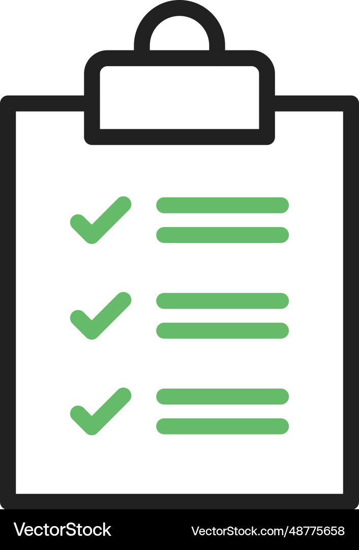 Check list icon image Vector Image
