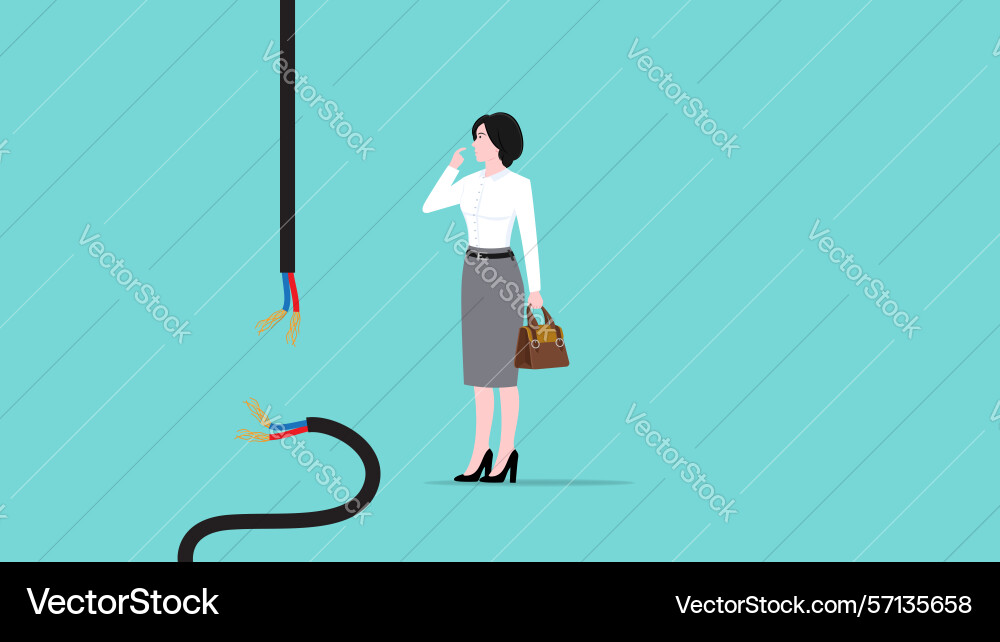 Lost connection system error or broken page Lost connection system error or broken page vector image