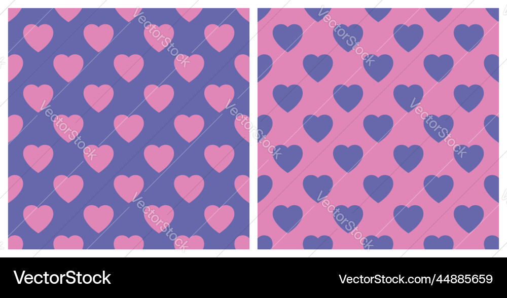 Background pattern seamless heart shape Background pattern seamless heart shape Vector Image
