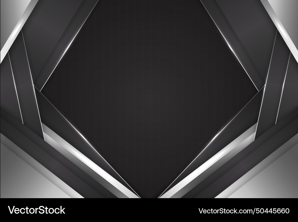 Abstract background rectangle shape with black Vector Image