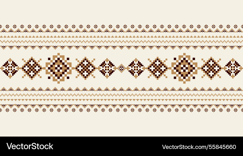 Ethnic pattern texture design background print Vector Image