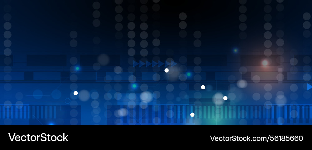 High technology and science background abstract Vector Image
