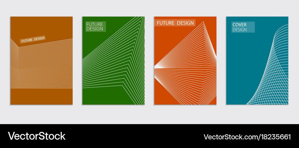 Halftone Gradient Patterns vector image