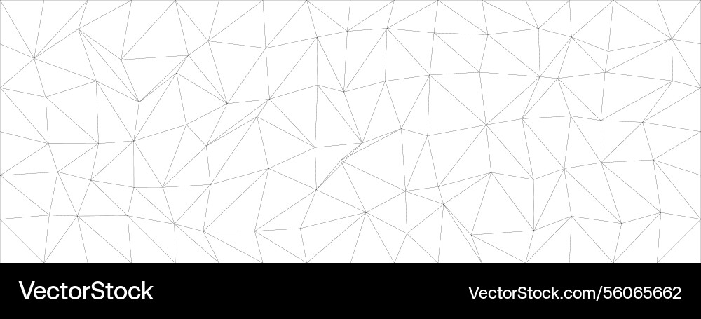 Abstract geometric pattern with chaotic lines vector image
