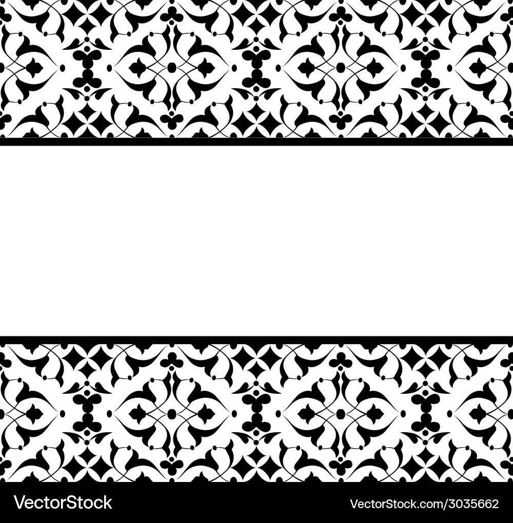 Seamless pattern background two Vector Image