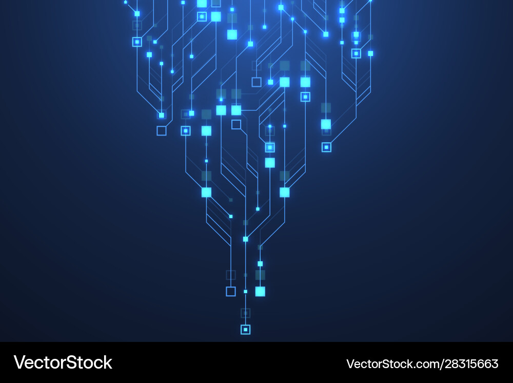 Technology abstract circuit board texture Technology abstract circuit board texture vector image