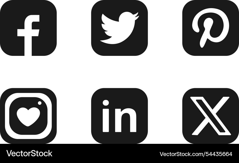 User-friendly social media icons for creative desi