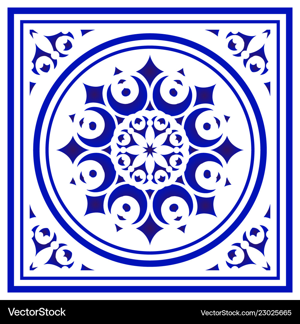 Tile pattern Tile pattern vector image