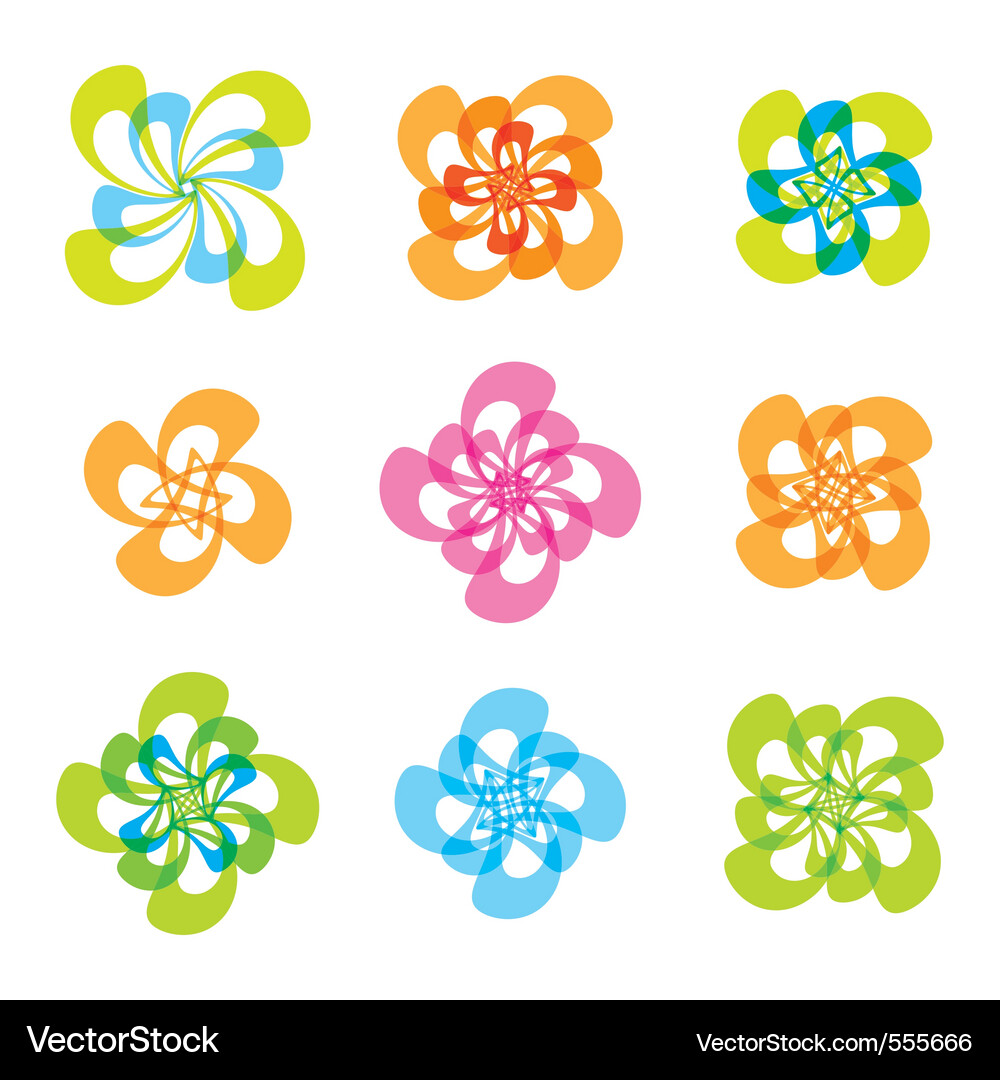 Design elements Vector Image