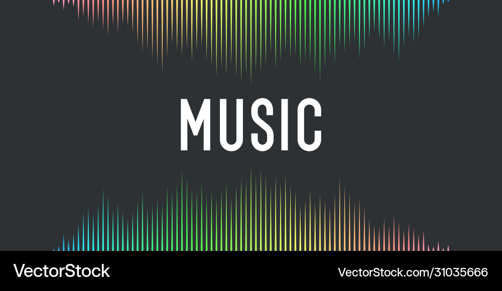 Sound wave equalizer abstract background Sound wave equalizer abstract background vector image