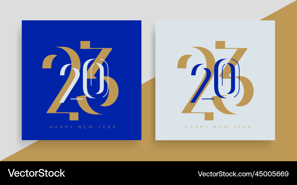 2023 happy new year posters set christmas card 2023 happy new year posters set christmas card vector image