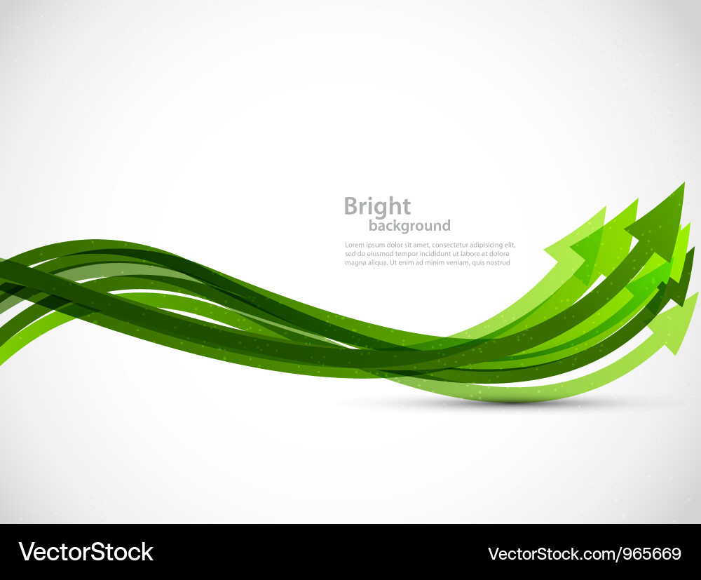 Abstract Arrow Background vector image