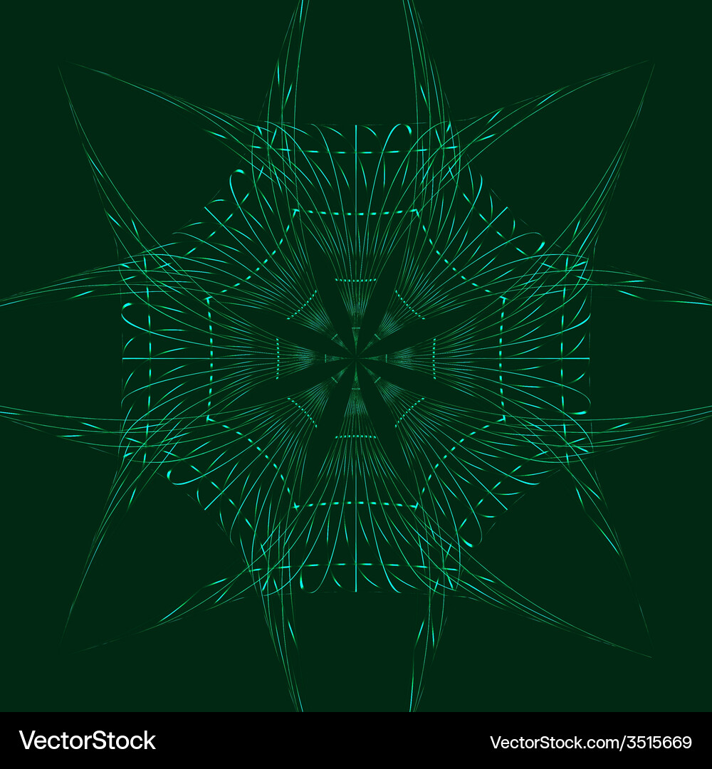Smooth technology light lines background Vector Image