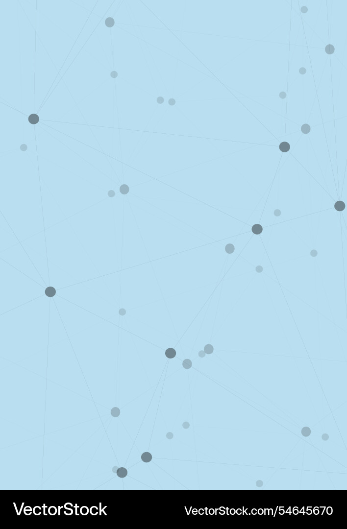 Abstract background reminiscent of neural networks Vector Image
