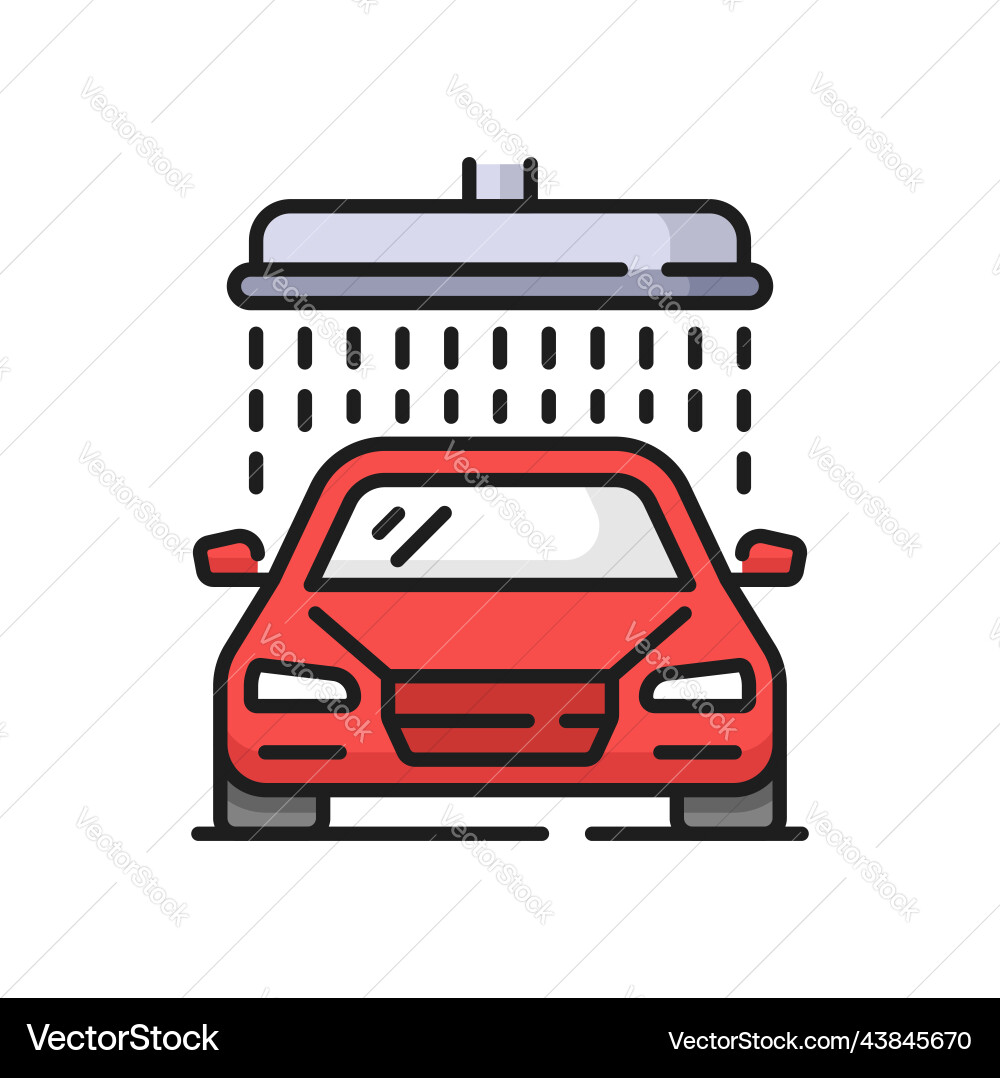 Autowasch-Icon Autopflege-Service oder Fahrzeugwäscher Autowasch-Icon Autopflege-Service oder Fahrzeugwäscher vektorbild