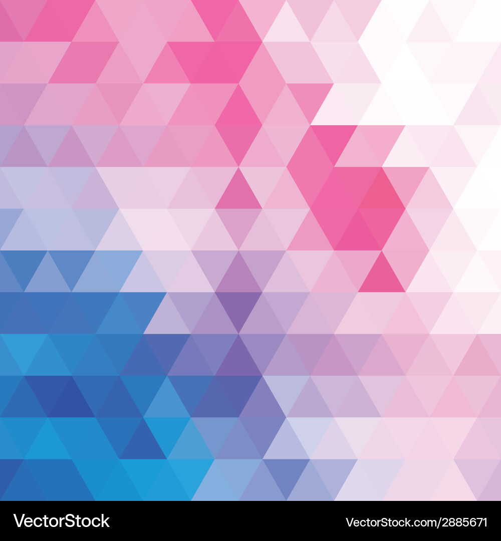 Abstract geometric colorful background pattern vector image