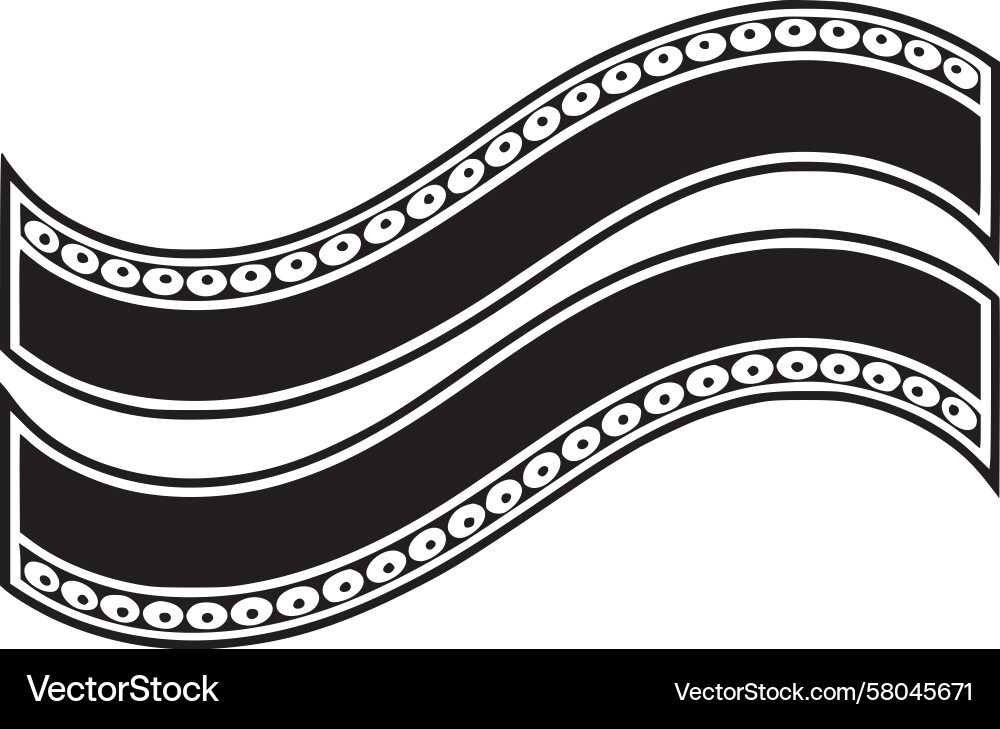 Dynamic Wave Abstract Pattern Vector Image