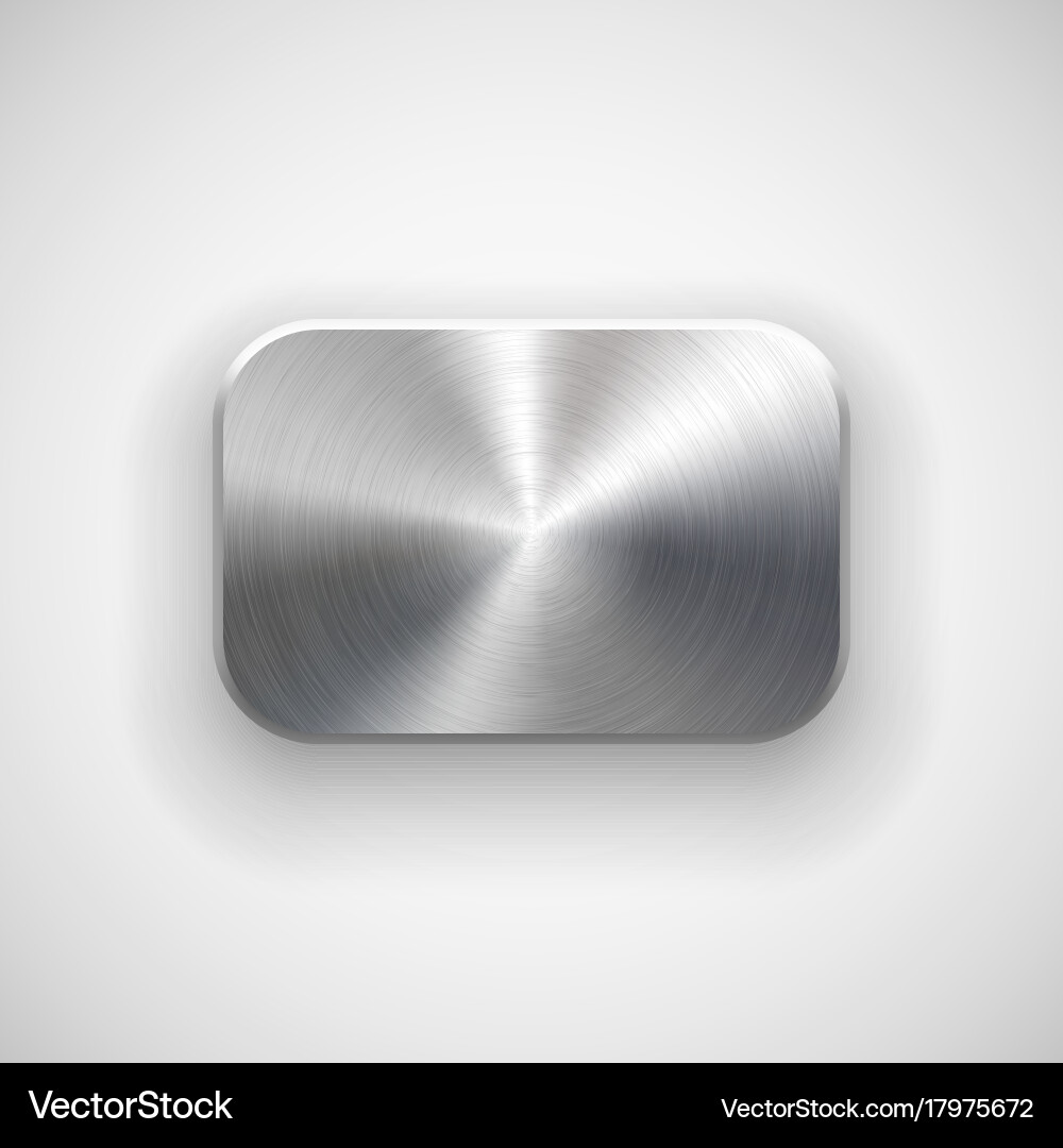 Abstract rectangle button template vector image