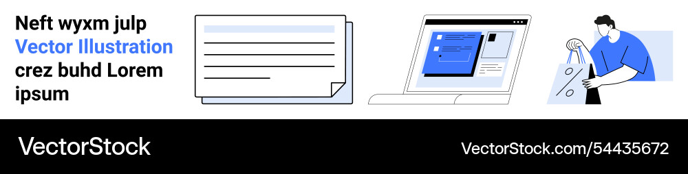 Digital document management and engineering Digital document management and engineering vector image