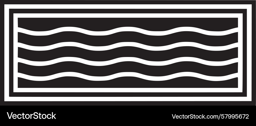 Fluid Wave Pattern Vector Image