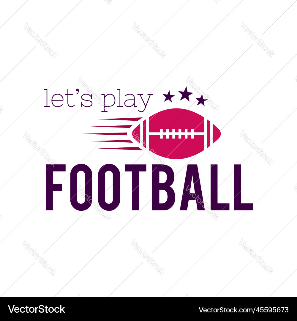 American Football-Logo-Schablonen spielen American Football-Logo-Schablonen spielen vektorbild