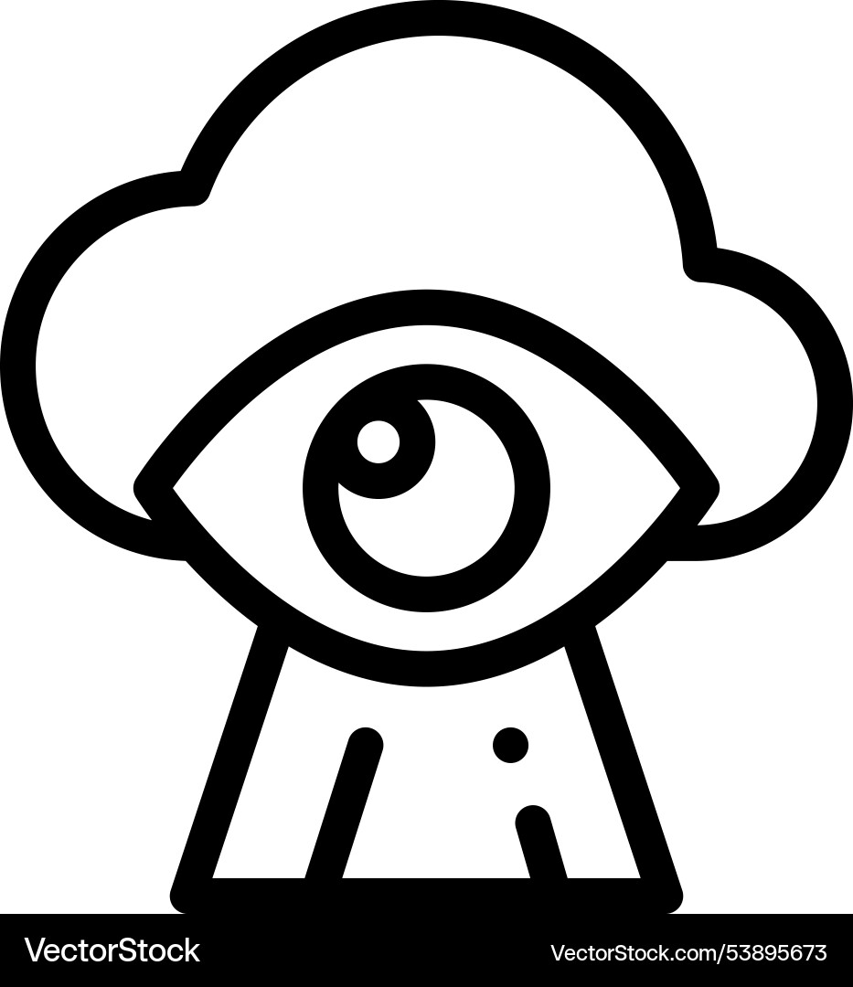 Goggles icon thin linear style design isolated Goggles icon thin linear style design isolated vector image