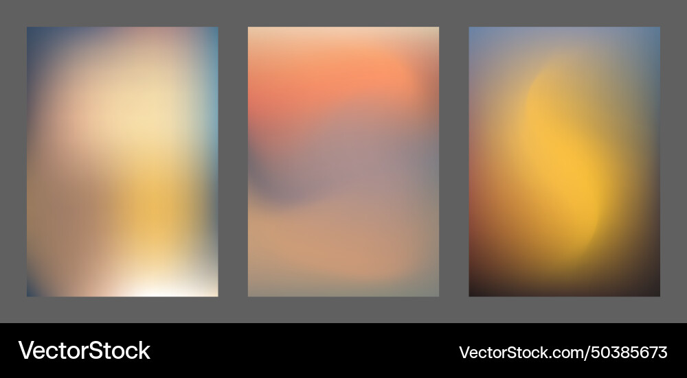 Gradient colorful blur background for the title Gradient colorful blur background for the title vector image