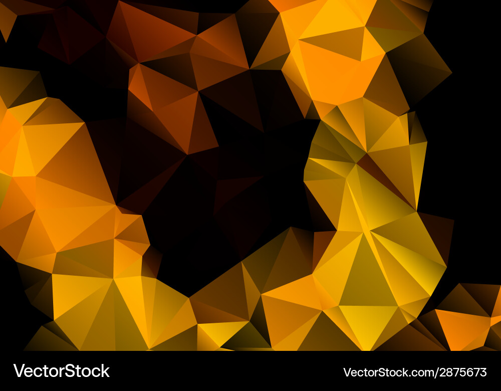 Multicolored background polygon vector image