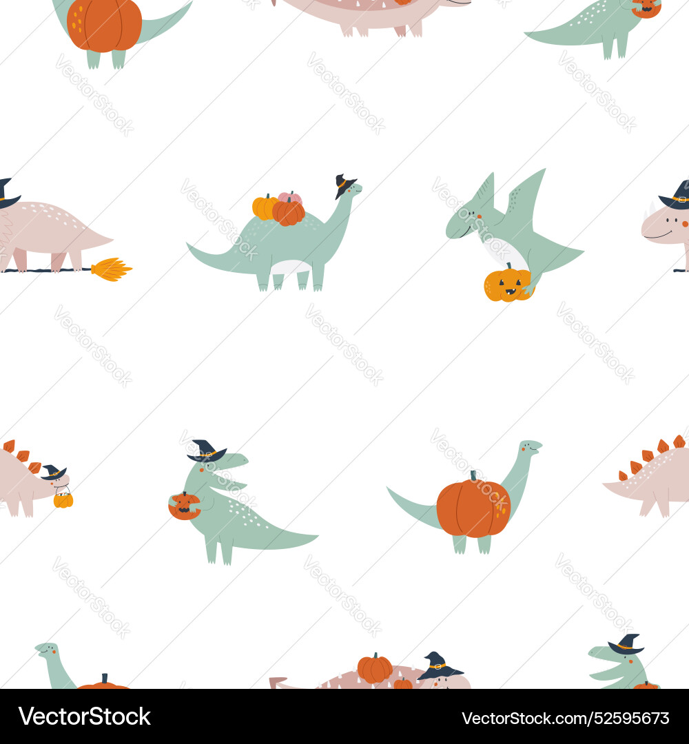 Seamless halloween patterns with spooky and funny Seamless halloween patterns with spooky and funny Vector Image