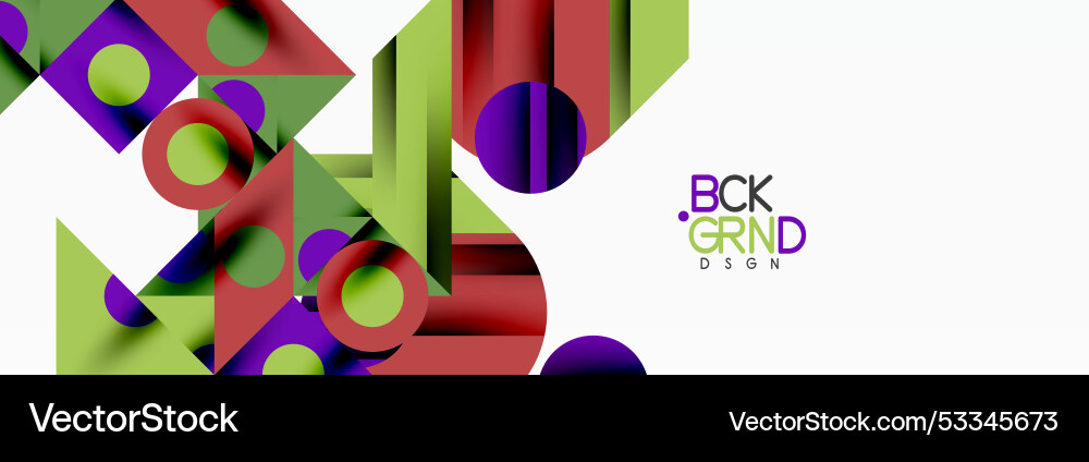 Trendy triangles lines round elements and circles Trendy triangles lines round elements and circles Vector Image