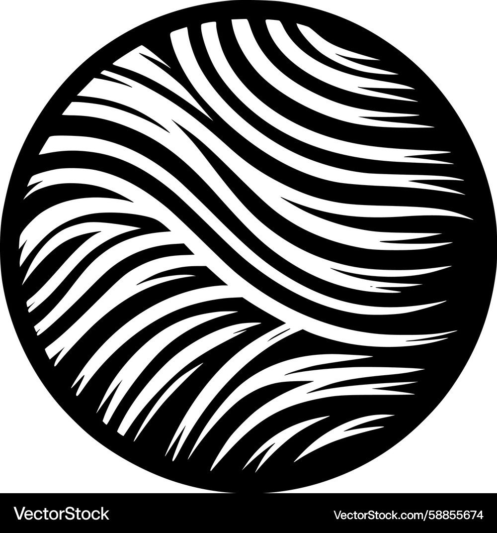Circular wave pattern Vector Image