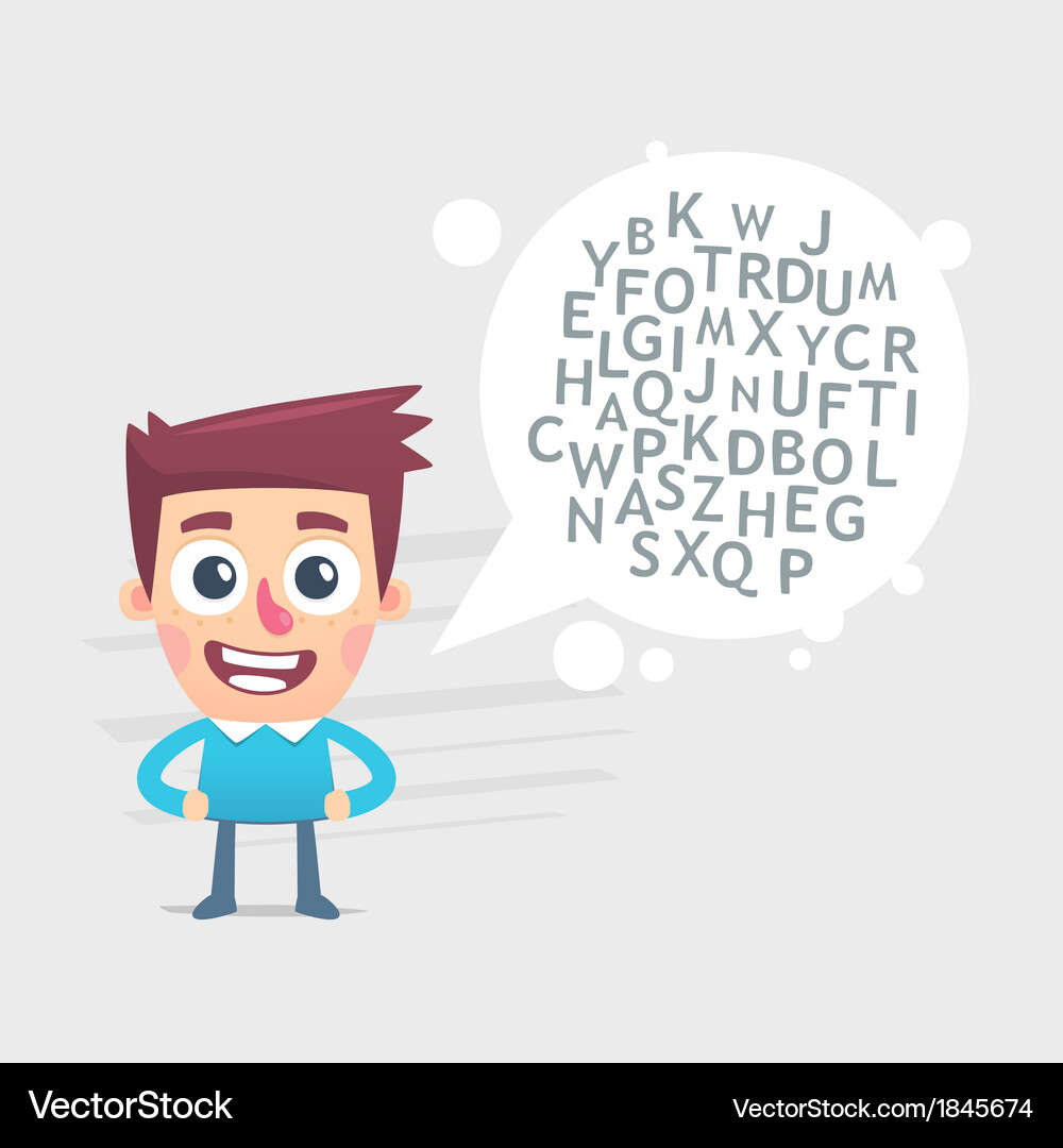 Writing and Communication Vector Image