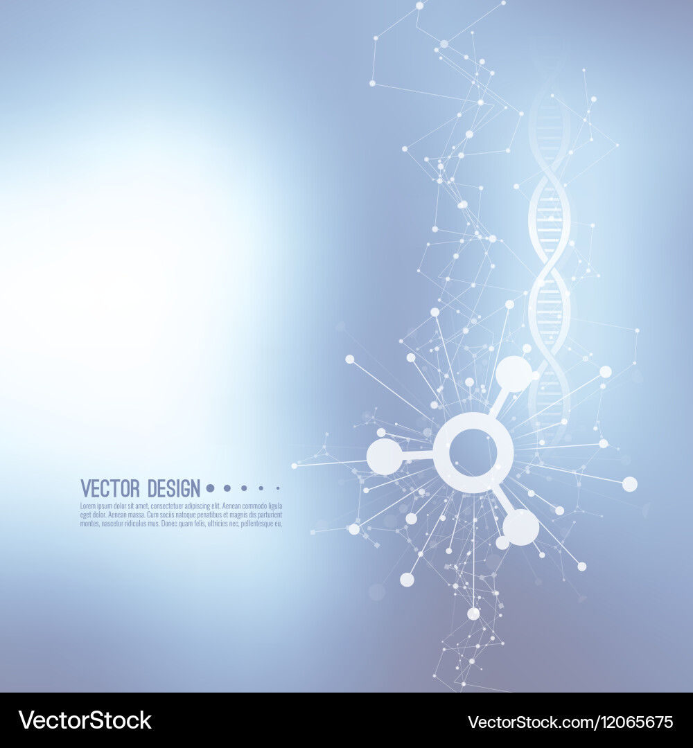 Array with dynamic emitted particles vector image