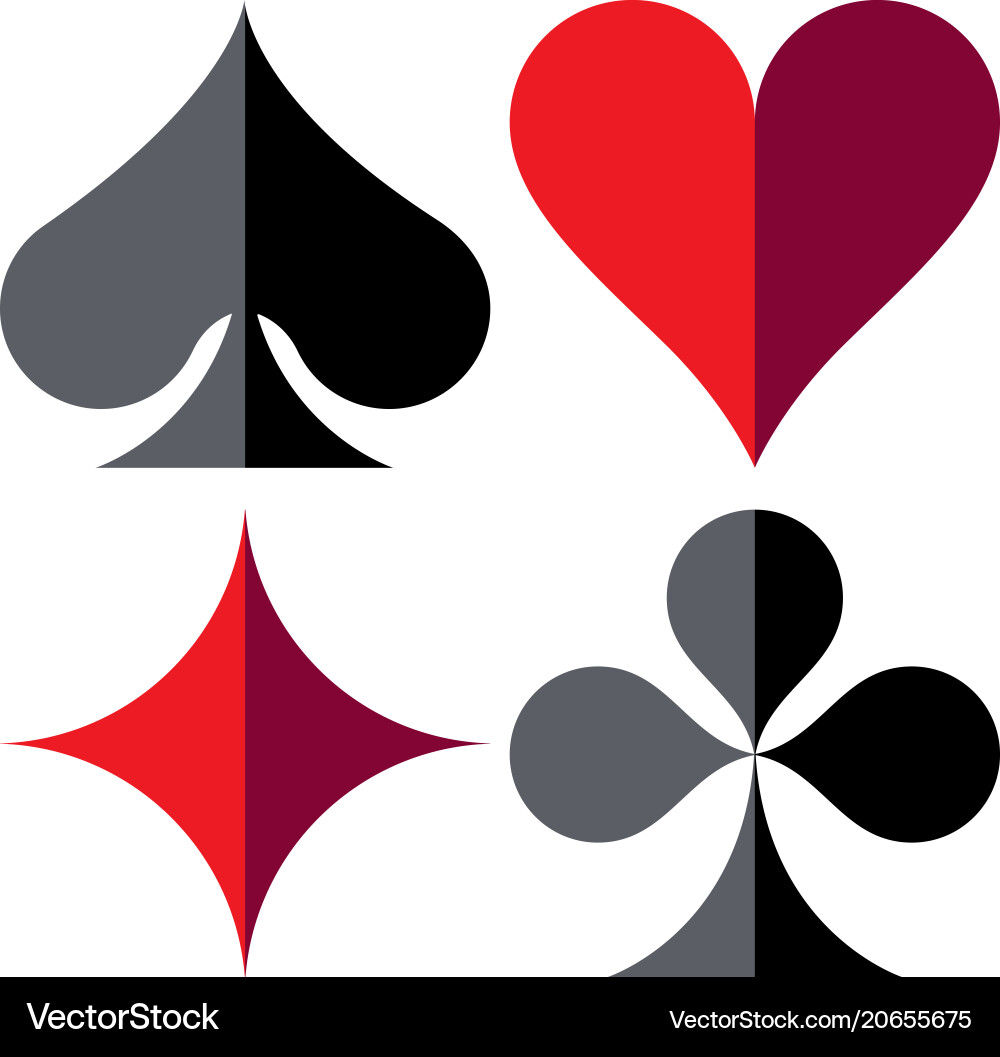 Spade Clover Heart Diamond Vector Images (over 390)